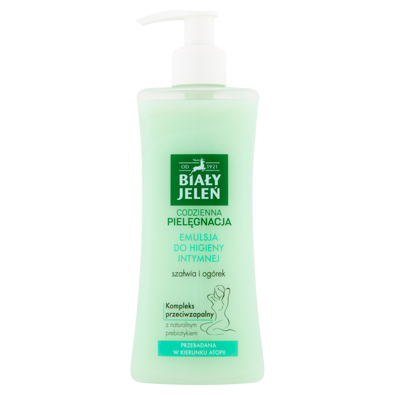 Biały Jeleń Intimate hygiene emulsion sage and cucumber 265 ml