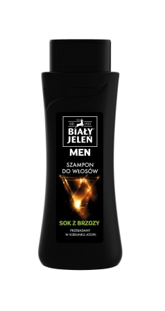 Biały Jeleń szampon do włosów MEN z sokiem z brzozy 300ml