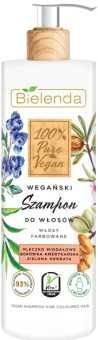 Bielenda 100% Pure Vegan Wegański szampon do włosów włosy farbowane 400 g