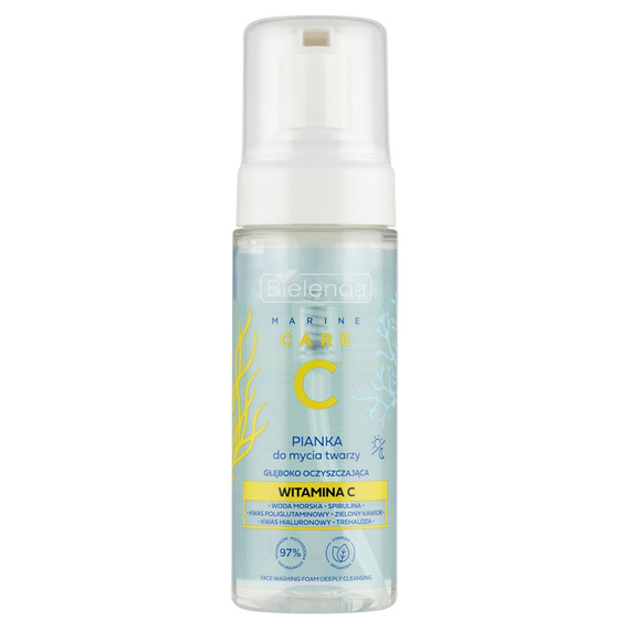 Bielenda C Marine Care Deeply cleansing face wash foam 150 ml