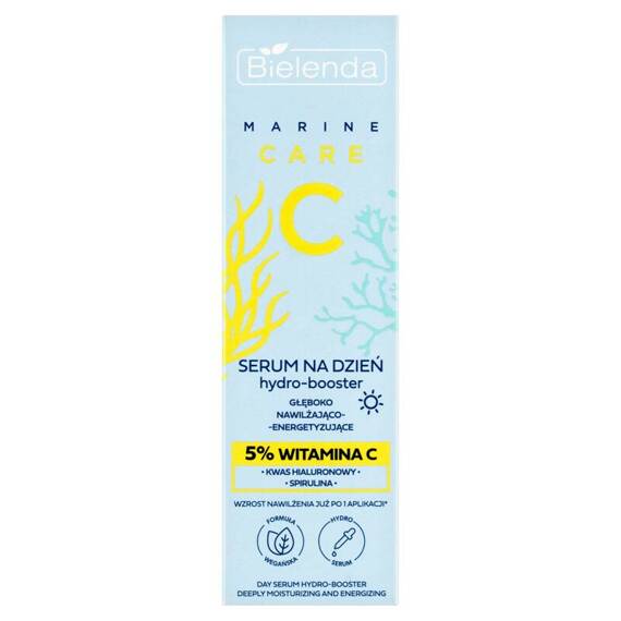 Bielenda, C Marine Care, Serum nawilżająco-energetyzujące, Hydro-booster na dzień, 30ml