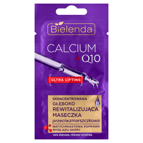 Bielenda Calcium +Q10 Deeply Revitalizing Anti-Wrinkle Mask 8g