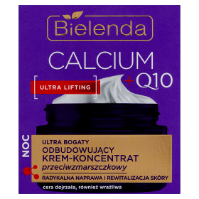 Bielenda Calcium +Q10 Regenerating anti-wrinkle cream-concentrate night 50 ml