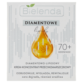 Bielenda Diamentowe Lipidy 70+ Diamentowo-lipidowy krem przeciwzmarszczkowy na dzień noc 50 ml