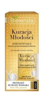 Bielenda Kuracja Młodości Odbudowujące serum przeciwzmarszczkowe na dzień noc 30 ml