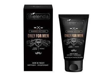 Bielenda Only for Men Barber Edition Krem do twarzy nawilżająco-energetyzujący 50 ml