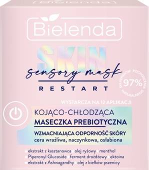 Bielenda Skin Restart Sensory Mask Kojąco-chłodząca maseczka prebiotyczna 50 ml