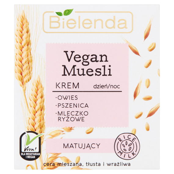 Bielenda Vegan Muesli Day and night cream mattifying 50 ml