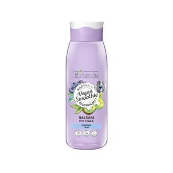 Bielenda Vegan Smoothie Regenerujący balsam do ciała borówka + kiwi 400 ml