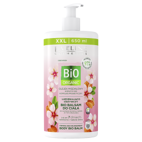 Bio Organic Ujędrniająco-odżywczy balsam do ciała z olejkiem migdałowym Eveline Cosmetics 650 ml