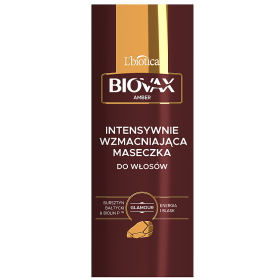 Biovax Glamour Intensively Strengthening Mask Baltic Amber and Biolin 150 ml.
