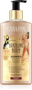 Brazilian Body Shimmer for the body with gold dust