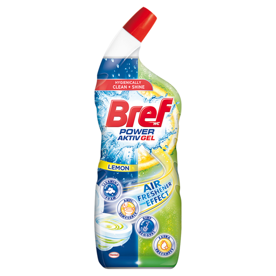 Bref WC Power Activ Gel Lemon Toilet Cleaner 700 ml