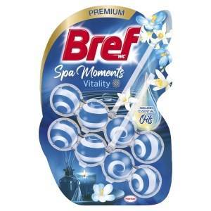 Bref WC Spa Moments Vitality Toilet bowl cleaning and fragrance pendant 2 x 50 g