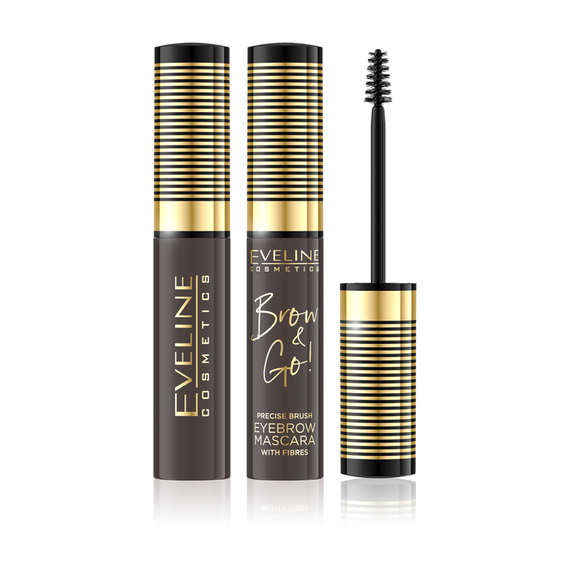 Brow & Go! Eyebrow Mascara with Thickening Fibers No. 02 Dark