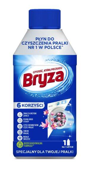 Bryza Lanza Fresh Płyn do czyszczenia pralki original 250 ml