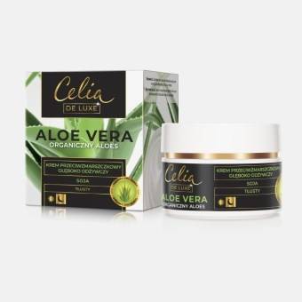 CELIA ALOE VERA TŁUSTY KREM PRZECIWZMARSZCZKOWY GŁĘBOKO ODŻYWCZY 50 ml