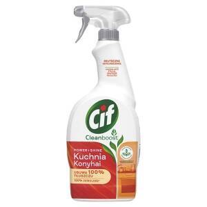 CIF POWER&SHINE KUCHNIA spray do czyszczenia kuchni 750 ml