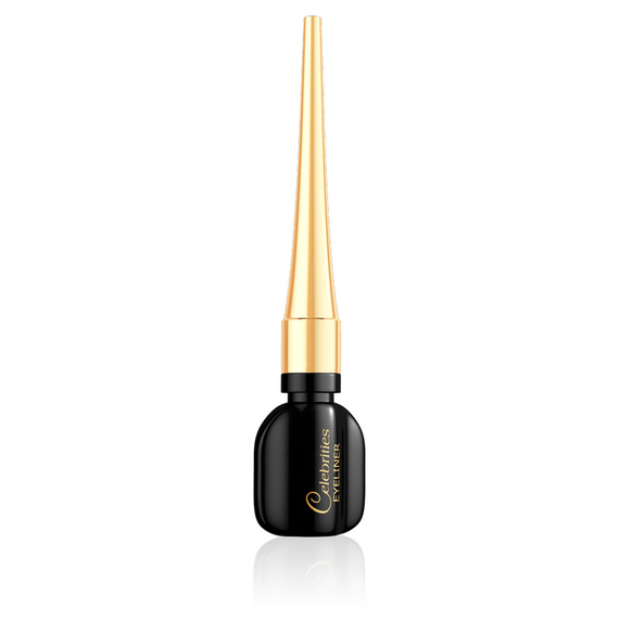 Celebrities Eyeliner with Brush, Black