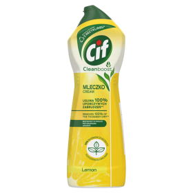 Cif CleanBoost Lemon Mleczko z naturalnymi cząsteczkami - 540 g