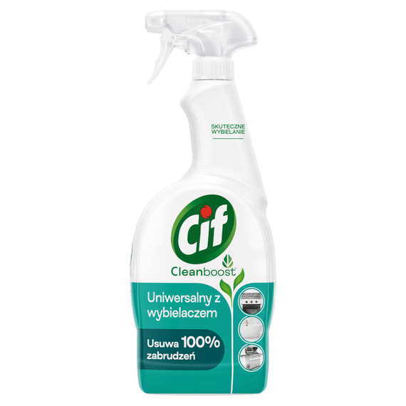 Cif Cleanboost Power + Shine Universal Spray with Bleach 750 ml