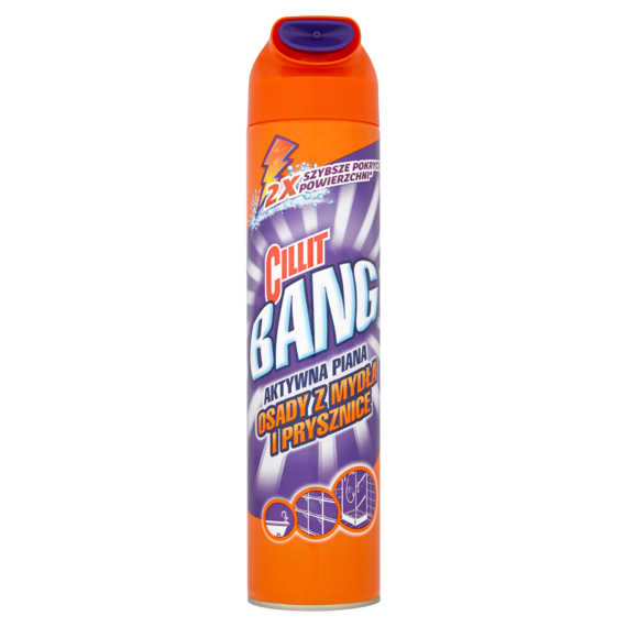 Cillit Bang Active foam soap residue and showers Cleaner 600ml
