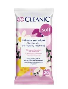 Cleanic Soft Intimate hygiene wipes 20 pieces