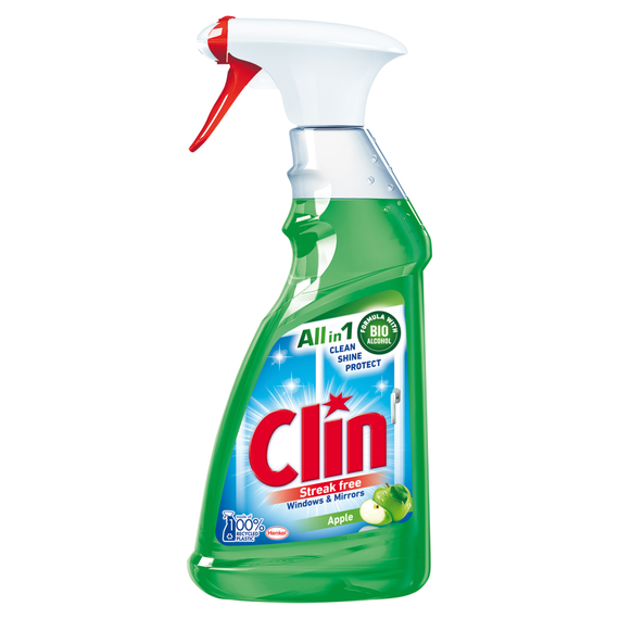 Clin Apple Glass Surface Cleaner 500 ml