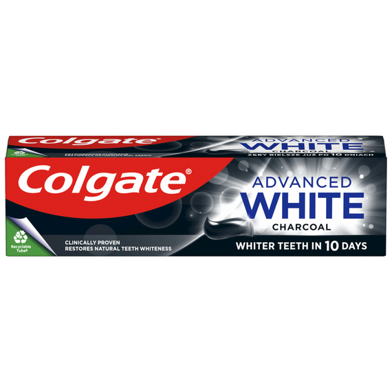 Colgate Advanced White Charcoal Toothpaste with Activated Carbon 75ml