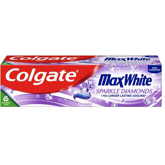 Colgate Max White Sparkle Diamonds Whitening Toothpaste 75ml