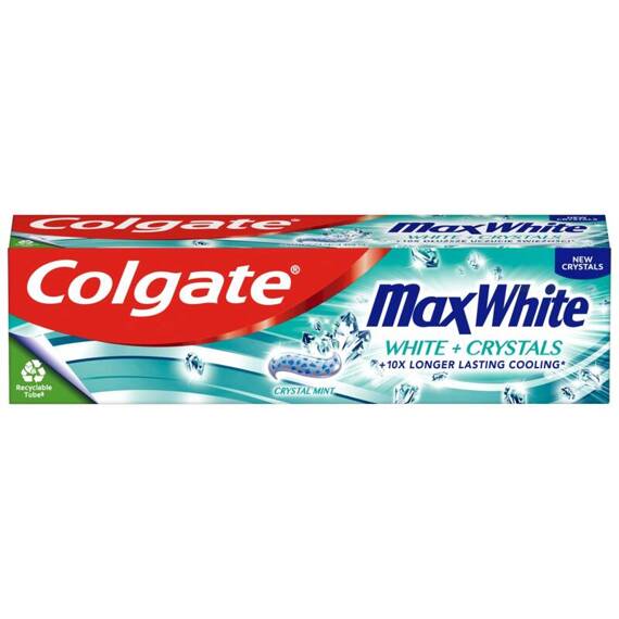 Colgate Max White White + Crystals Pasta do zębów 75ml