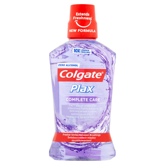 Colgate Plax Complete Care Fluid mouthwash without alcohol 500ml