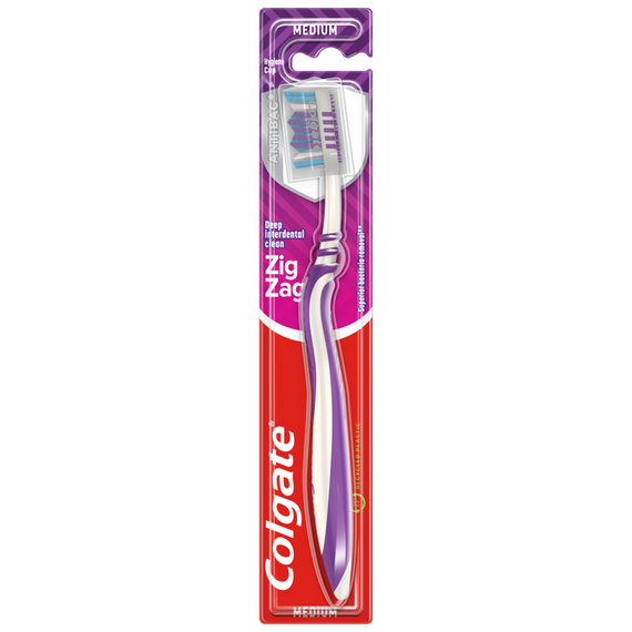 Colgate ZigZag Medium Toothbrush