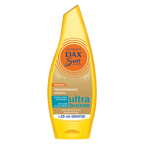 DAX SUN PRZYSPIESZACZ OPALANIA ZE ZŁOCISTYMI DROBINKAMI 175ML