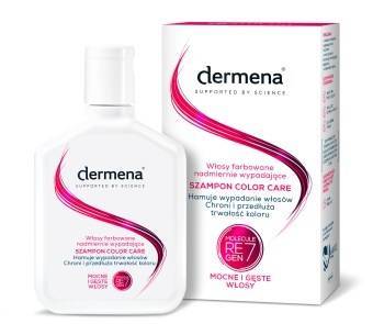 DERMENA COLOR CARE Szampon do włosów zniszczonych, 200ml