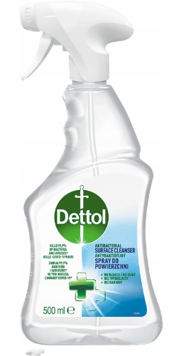 DETTOL Original antybakteryjny spray do powierzchni 500 ml