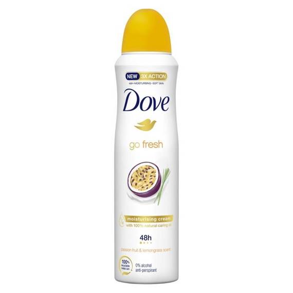 DOVE Go Fresh PASSFRUIT Antyperspirant Spray 150ml