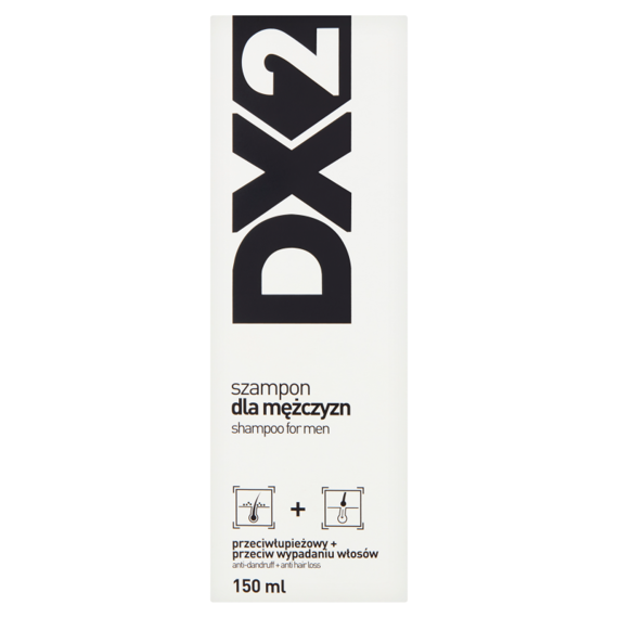 DX2 Szampon dla mężczyzn przeciwłupieżowy + przeciw wypadaniu włosów 150 ml