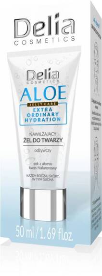 Delia Aloe Jelly Care Nawilżający Żel do twarzy 50ml