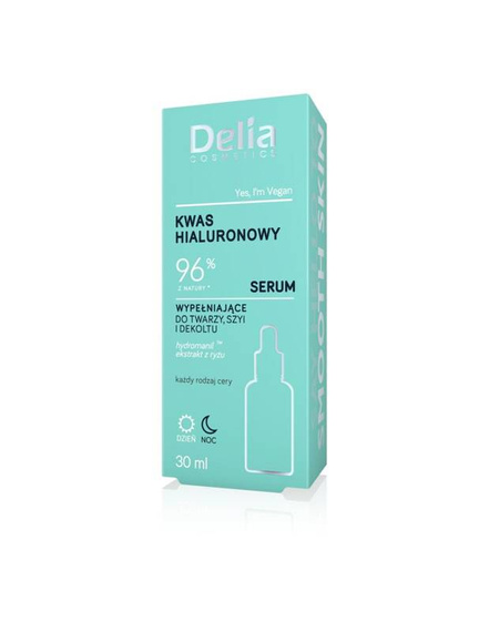 Delia Cosmetics Filling Serum for Face, Neck and Décolleté 30 ml