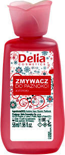 Delia Cosmetics Zmywacz do paznokci acetonowy 58 ml