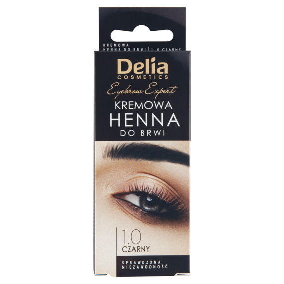 Delia Cream henna czarna