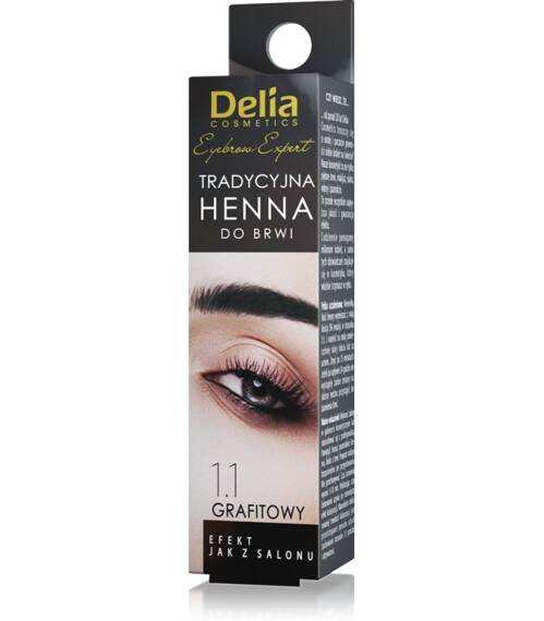 Delia henna grafitowa