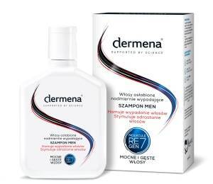 Dermena Men, Szampon hamujący wypadanie włosów, 200 ml