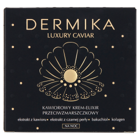 Dermika Luxury Caviar Kawiorowy krem-elixir przeciwzmarszczkowy na noc 50 ml