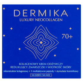 Dermika Luxury Neocollagen Kolagenowy krem odżywczy 70+ na dzień i na noc 50 ml