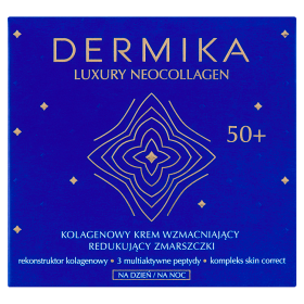 Dermika Luxury Neocollagen Kolagenowy krem wzmacniający 50+ na dzień i na noc 50 ml