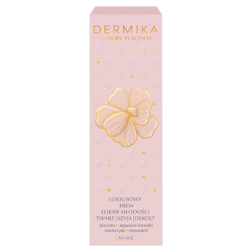 Dermika Luxury Placenta Luxurious youth elixir cream face neck decolletage night cream 50 ml