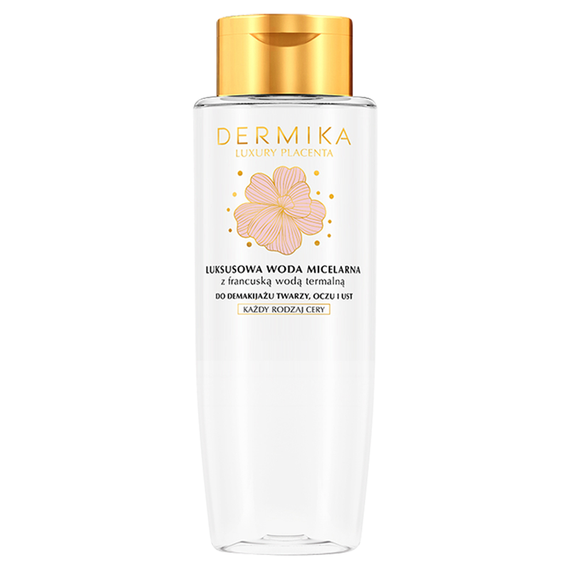 Dermika Luxury Placenta Luxury micellar water with French thermal water 400 ml