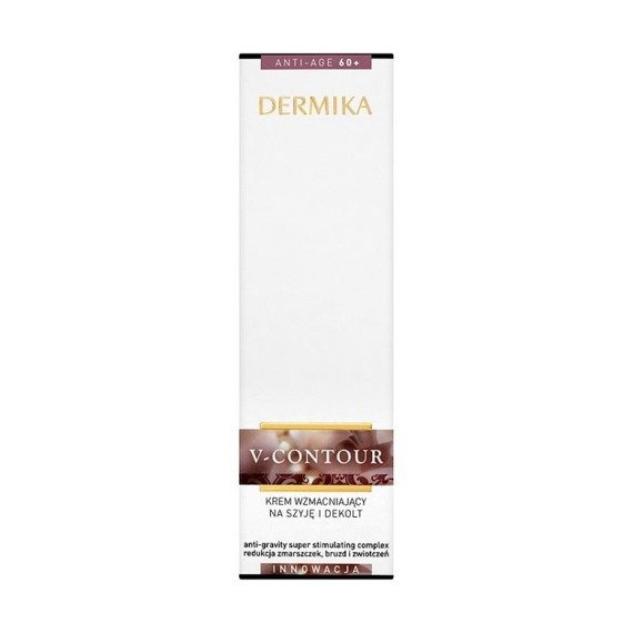 Dermika V-Contour Anti-Age 60+ Firming Cream for the neck and shoulders 50ml